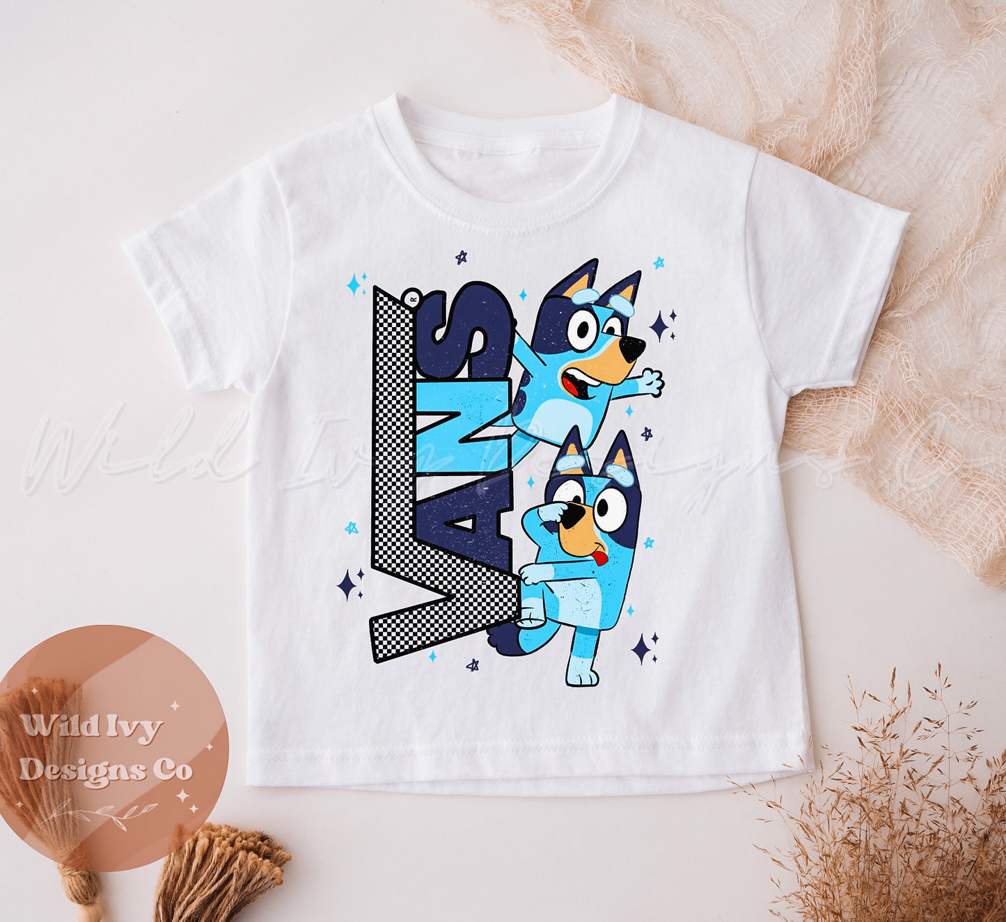 Off The Wall Blue Dog