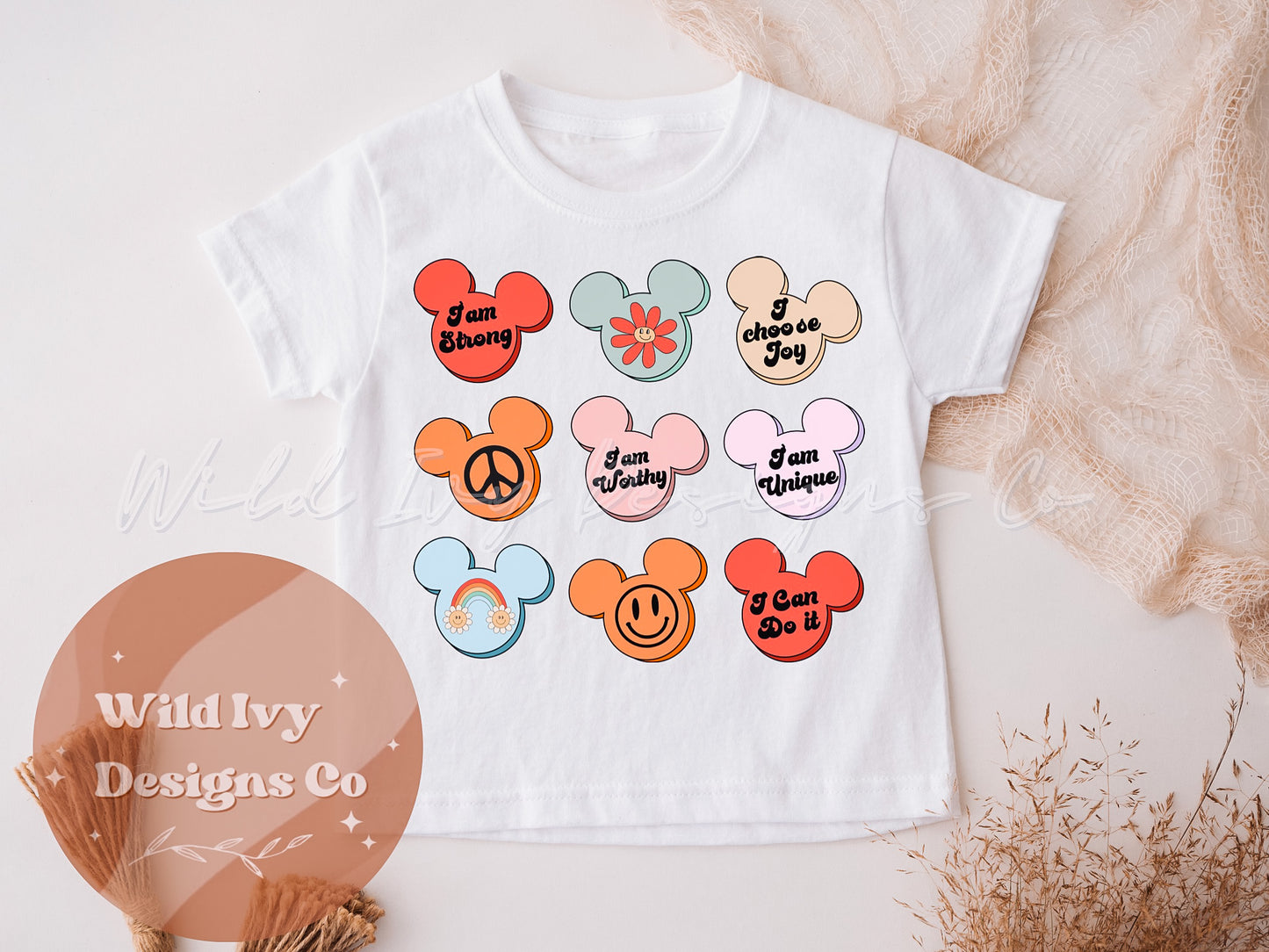 Positive Affirmations Mouse Heads