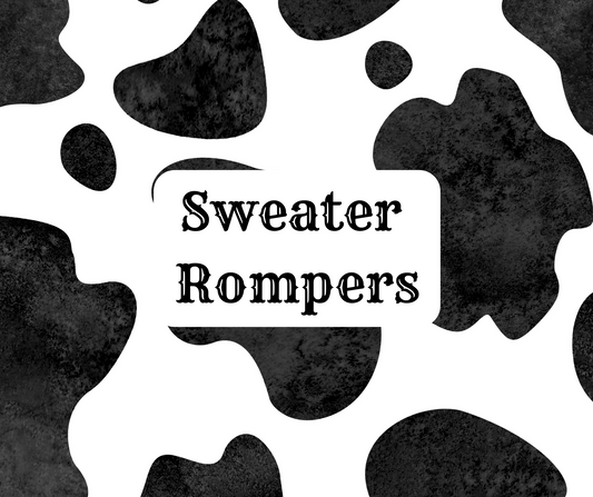 Sweater Rompers (Western)