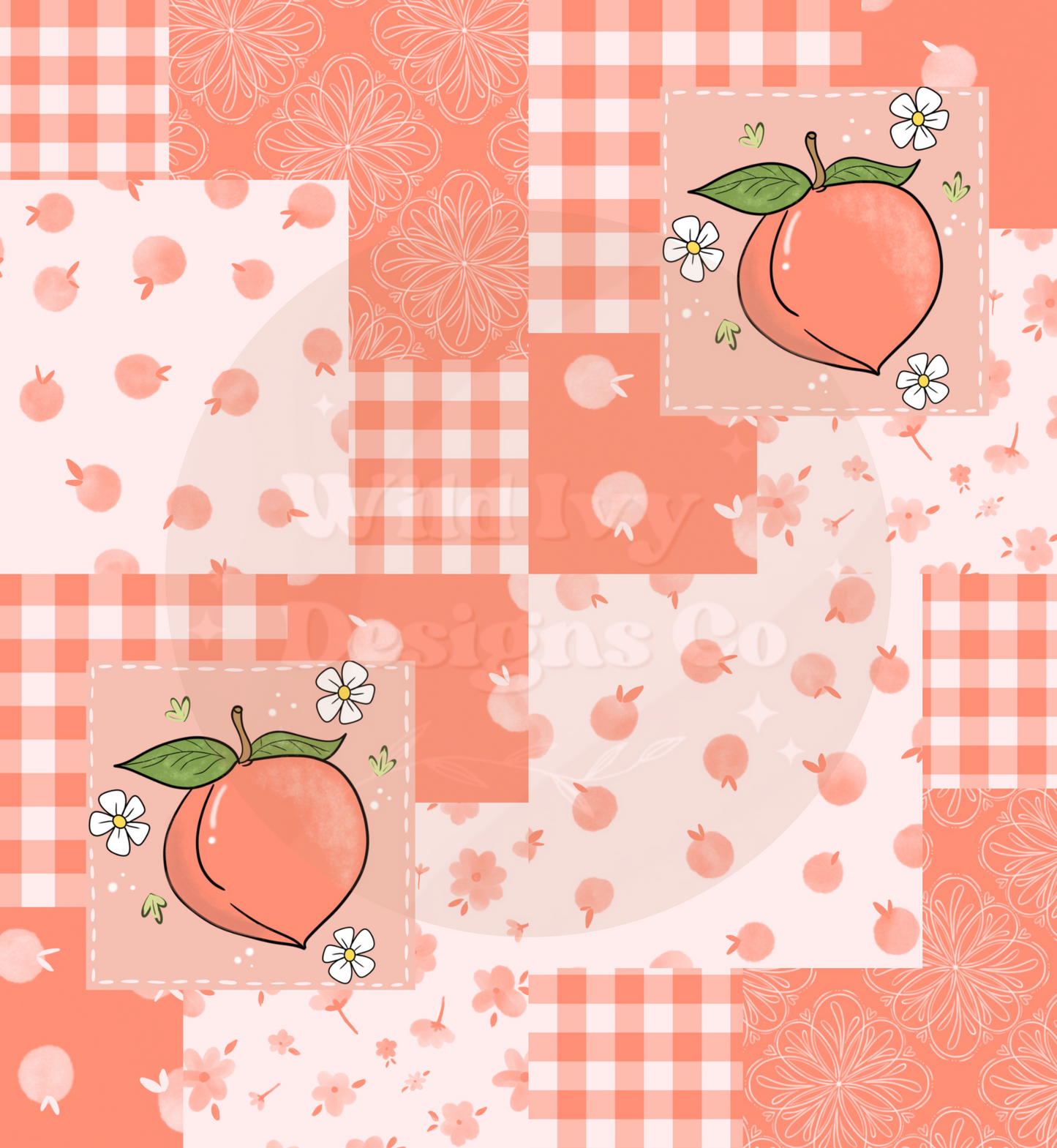 Just Peachy Quilt Patchwork