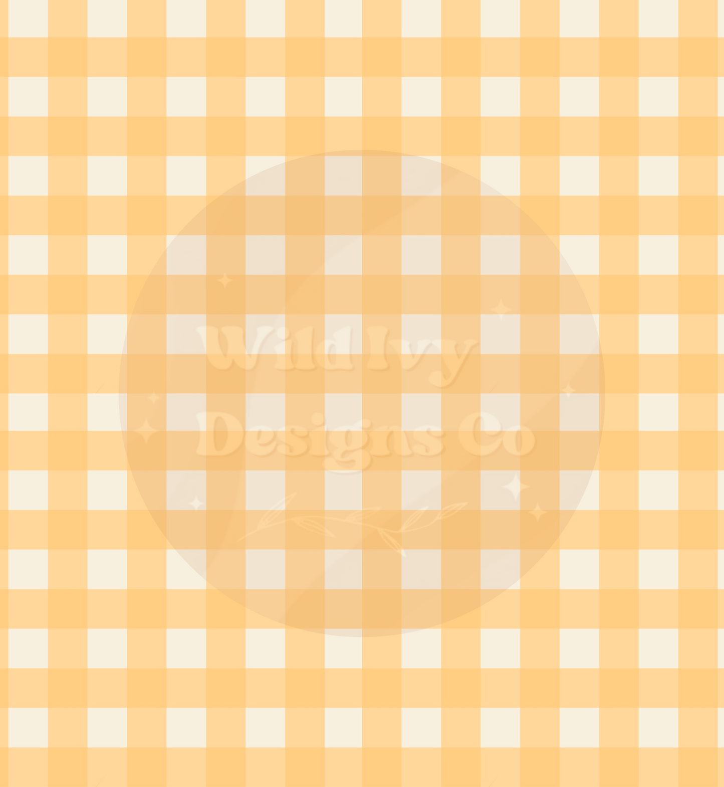 Bright Yellow Plaid Cord