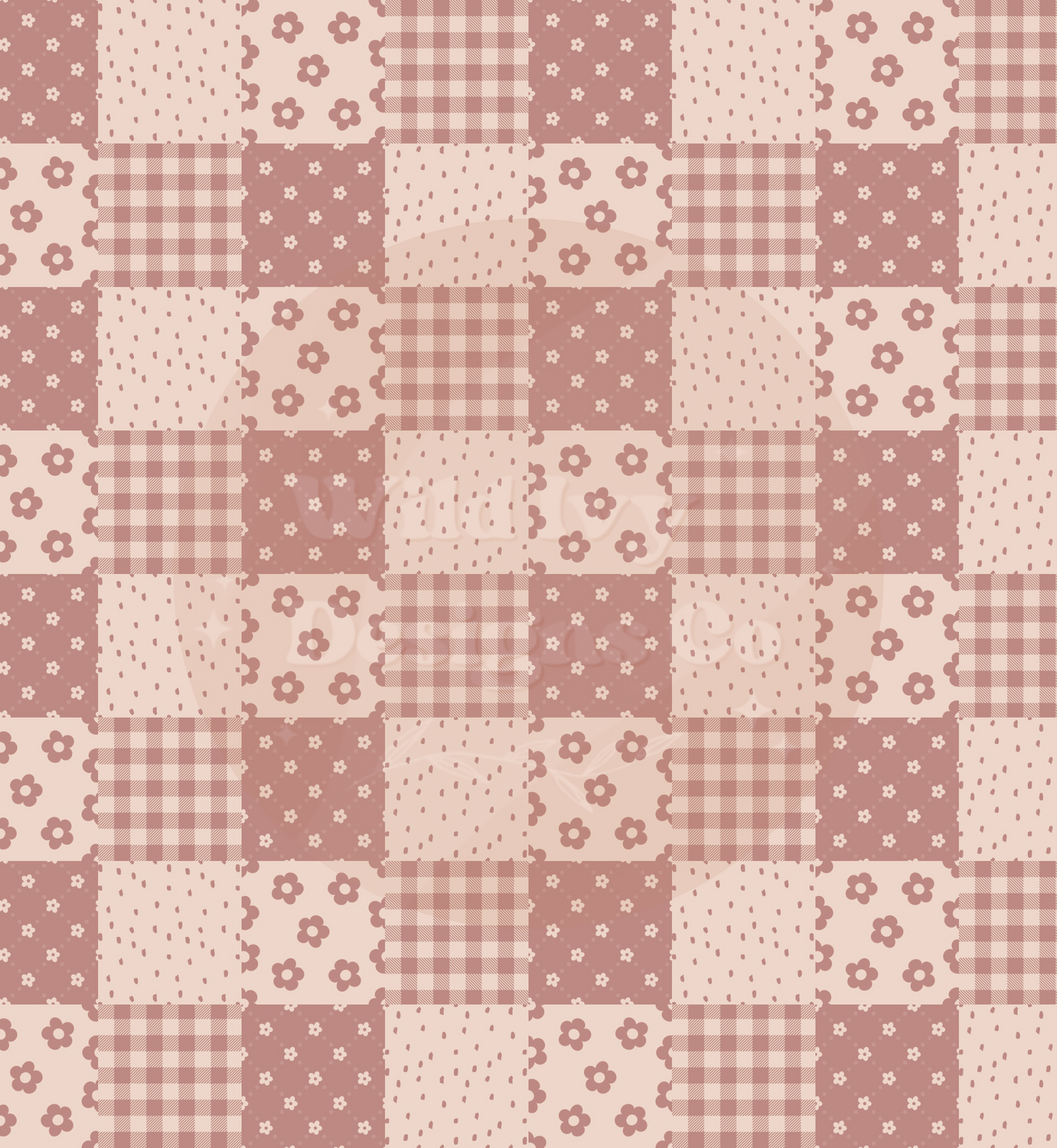 Nude Patchwork Checks Seamless File