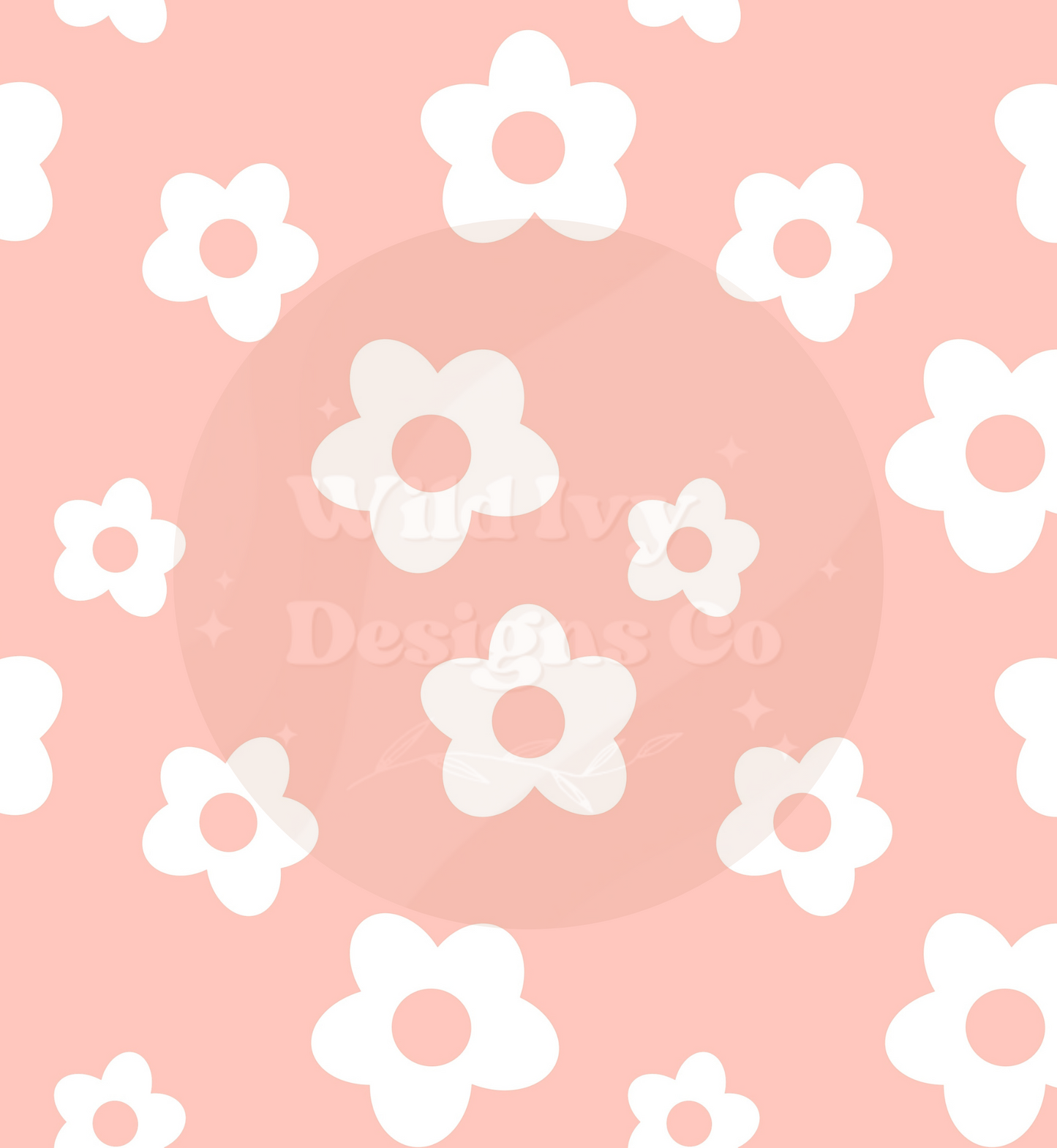 Retro Daisy (Light Peach)