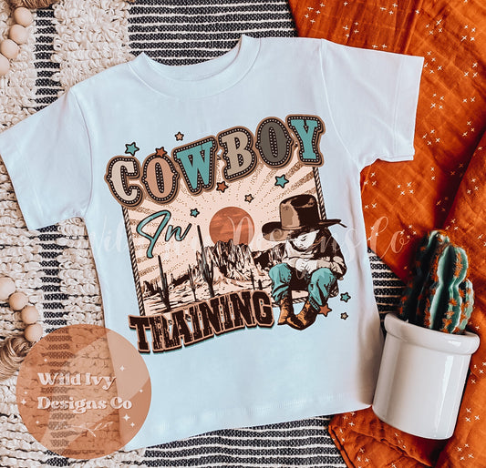 Cowboy In Training (Sun & Stars)