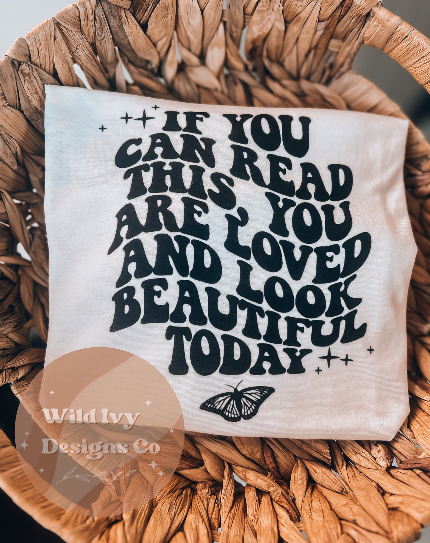 Butterfly Quote (Front & Back)