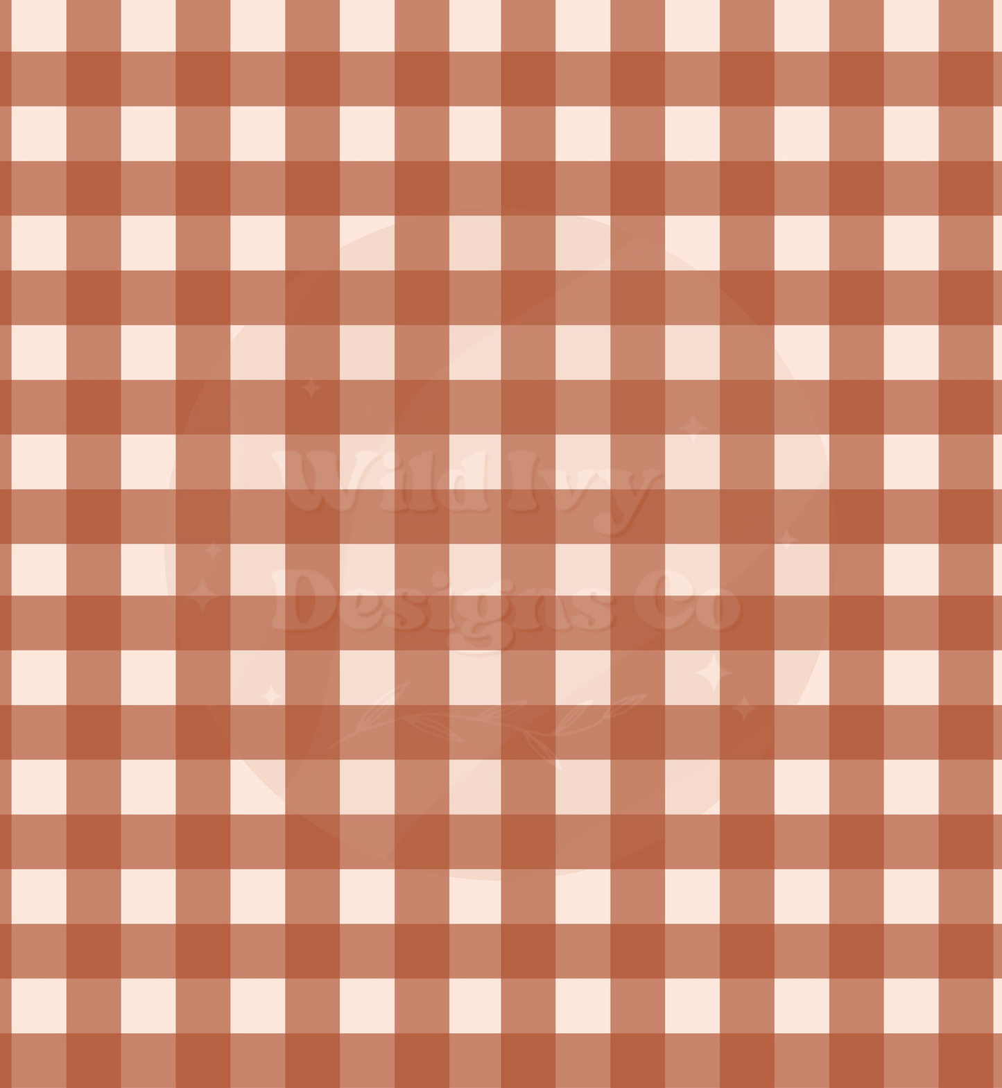 Brown Plaid Cord