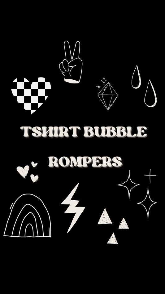Tshirt Bubbles (Monochrome)