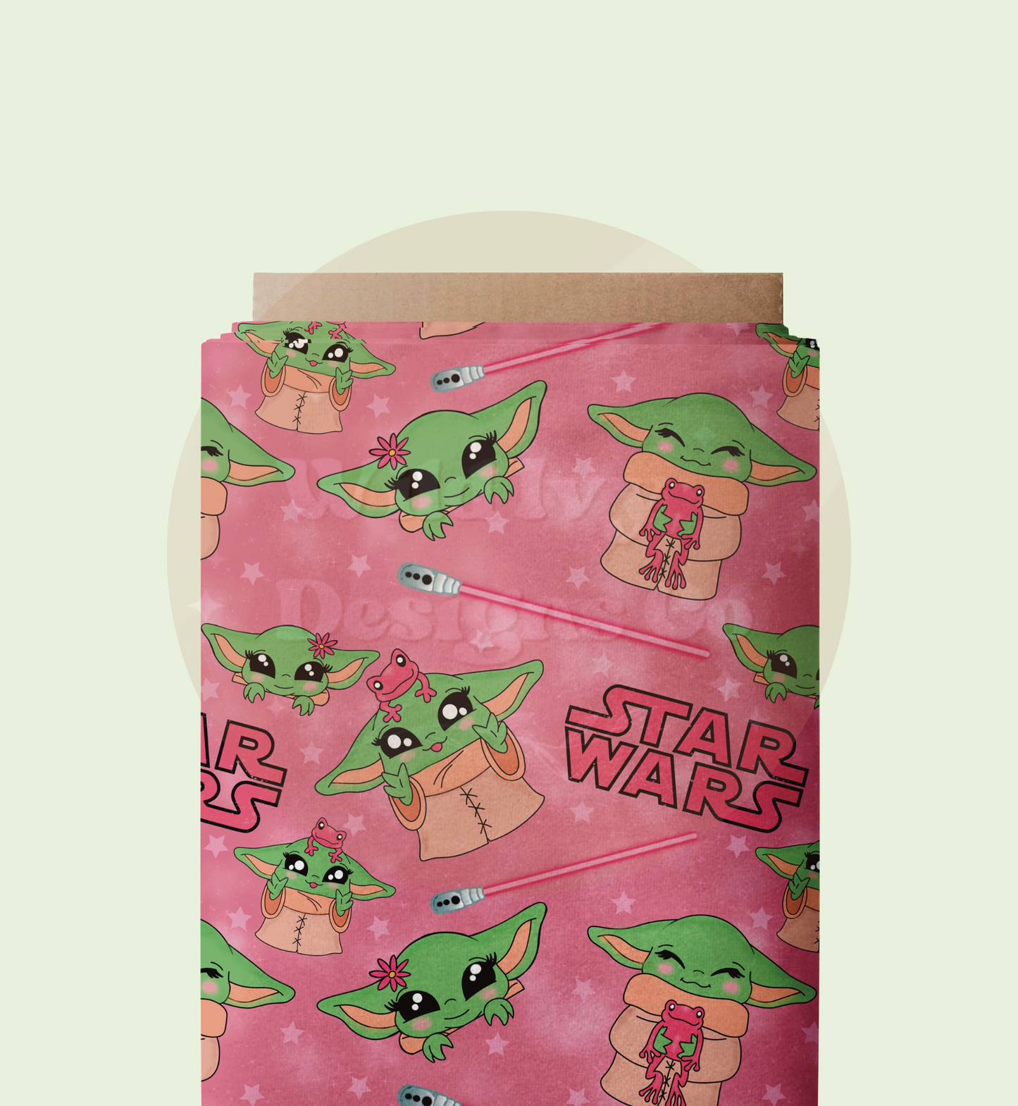 Baby Green Guy Seamless File (Pink/Green) Colorway)